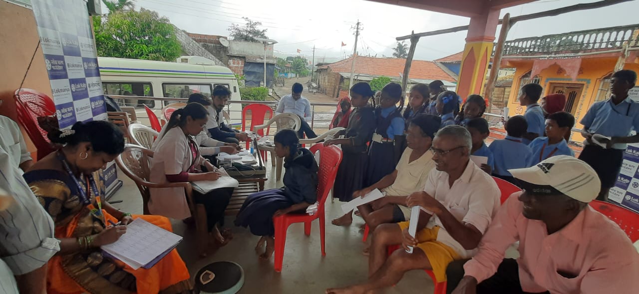 General Ayurvedic Camp at Chikhale village