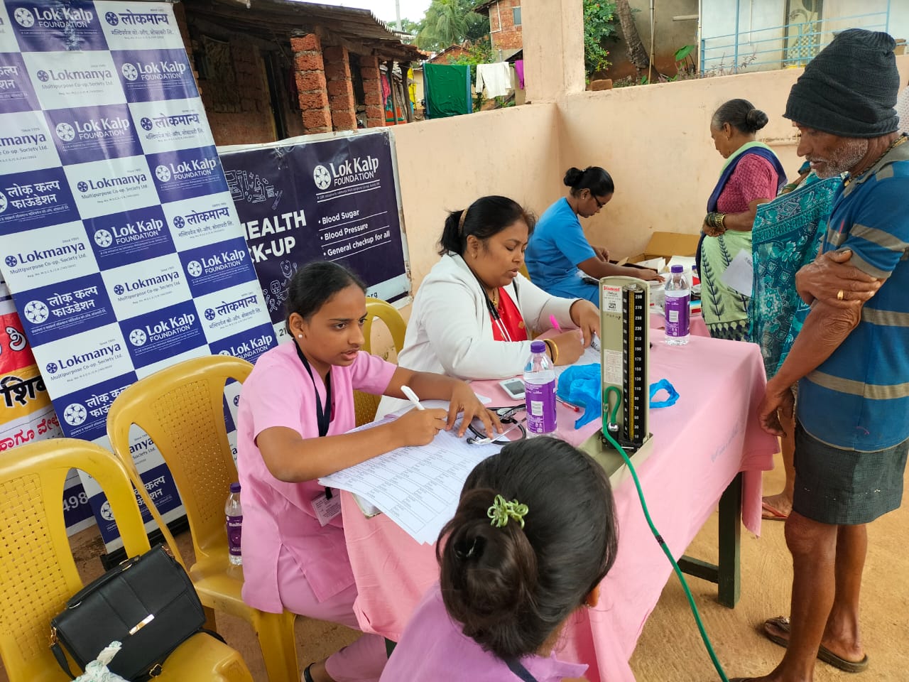 General Health Checkup Camp in Kapoli Village