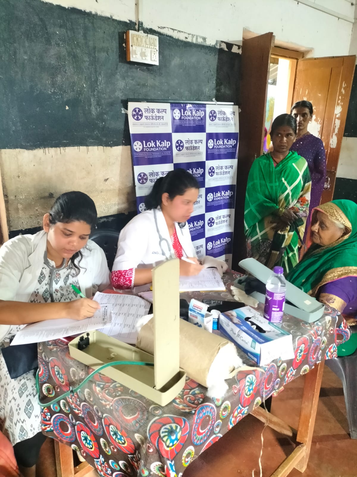 Lok Kalp Foundation Partners with KLE Ayurvedic Camp to Transform Lives in Amboli Village