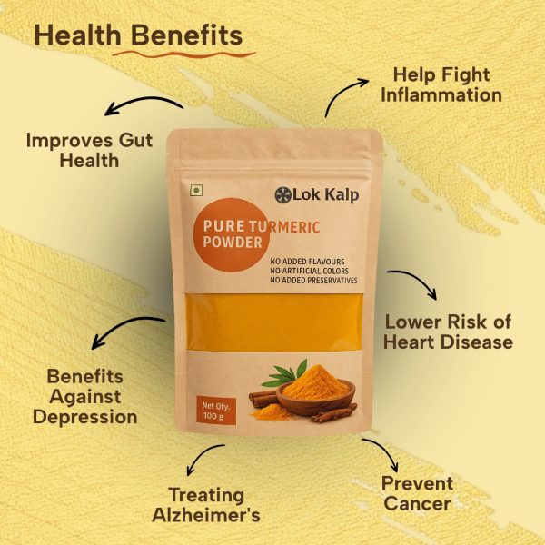 Lok kalp Turmeric Powder - Image 2