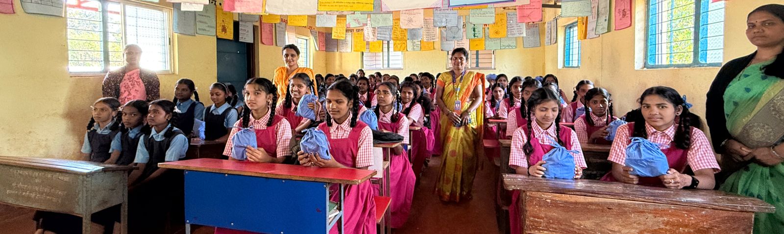 Lok Kalp Foundation and Pankh India Foundation Conduct Menstrual Health Awareness Session in Golyali Village