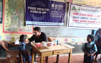 Lok Kalp Foundation and Venugram Hospital Host Free Health Checkup Camp at Gawali Village