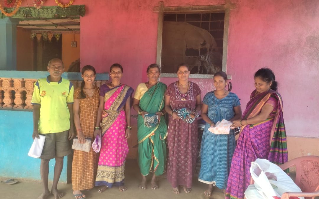 Lok Kalp Foundation Receives Generous Donation of Sarees and Shirts from Mr. and Mrs. Dixit