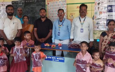 Lok Kalp Foundation Enhances Facilities at Betne Anganwadi School with Donations