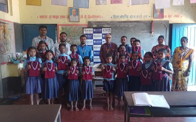 Lok Kalp Foundation Provides Sweaters to Students in Gawali Village