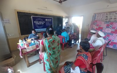 Lok Kalp Foundation and Arihant Hospital Conduct Free Health Camp at Bailur Village