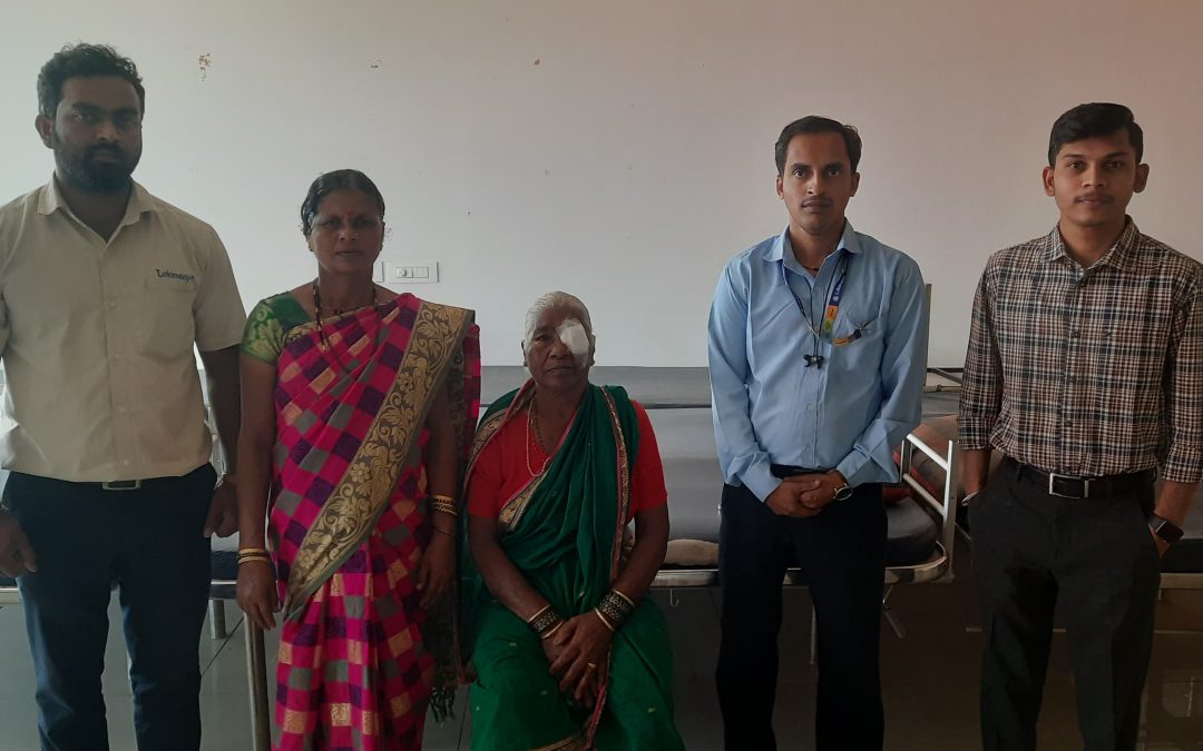 Lok Kalp Foundation and Netradarshan Super Speciality Eye Hospital Successfully Perform Cataract Surgery for Amgaon Village Patient