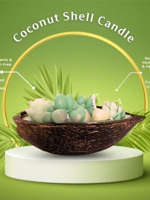 Coconut Shell Candle