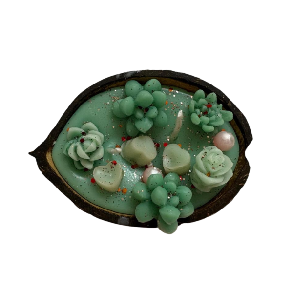 Coconut Shell Candle - Image 3