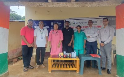 Lok Kalp Foundation and Venugram Hospital Conduct Free General Health Camp at Gawase Village