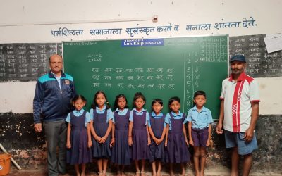 Lok Kalp Foundation Donates Green Boards to MHPS Schools in Amboli, Otoli & Chapoli Villages