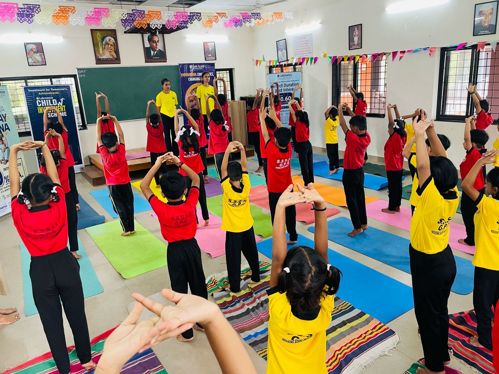 Lok Kalp Foundation Hosts Yoga Awareness Session for Students at Sakhli Government Primary School-5