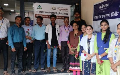 Free Eye Check-Up Camp Organised at Nandgad, Belgaum: Over 100 Beneficiaries Served