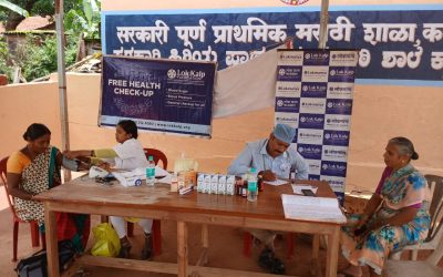 Lok Kalp Foundation and Arihant Hospital Conduct Free Health Camp in Kankumbi Village