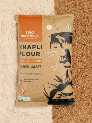 Khapli Wheat Atta (Emmer Wheat Flour) Atta Stone Ground