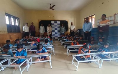 Lok Kalp Foundation Donates Whiteboard Study Tables to MHPS Amate and MHPS Olmani Schools