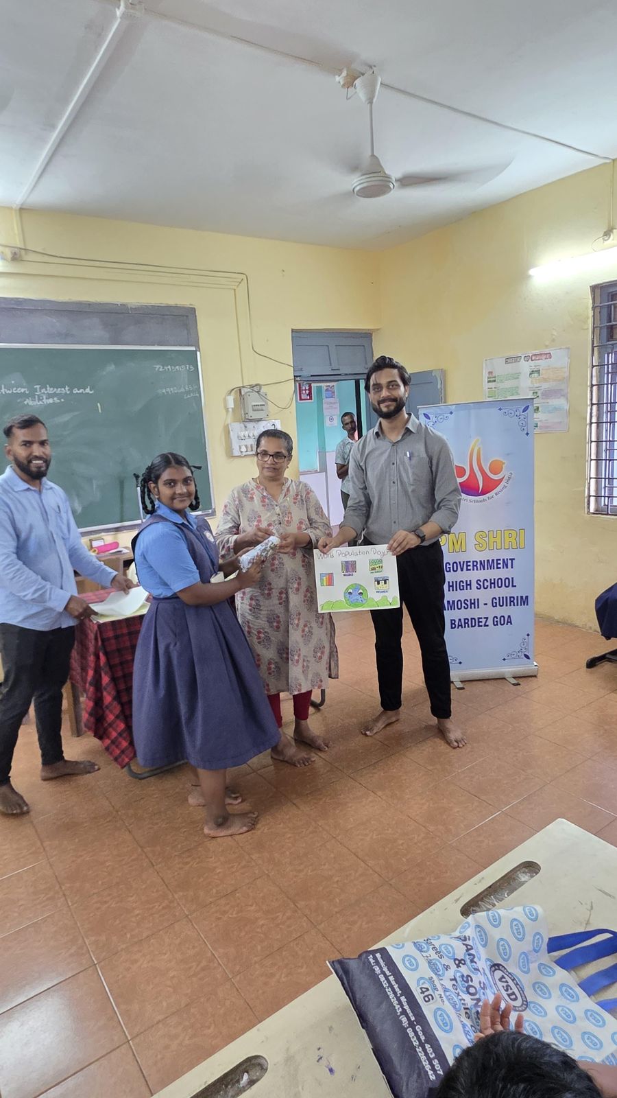 World Population Day 2025 Lokkalp Foundation Organizes Drawing Competition in Goa-5