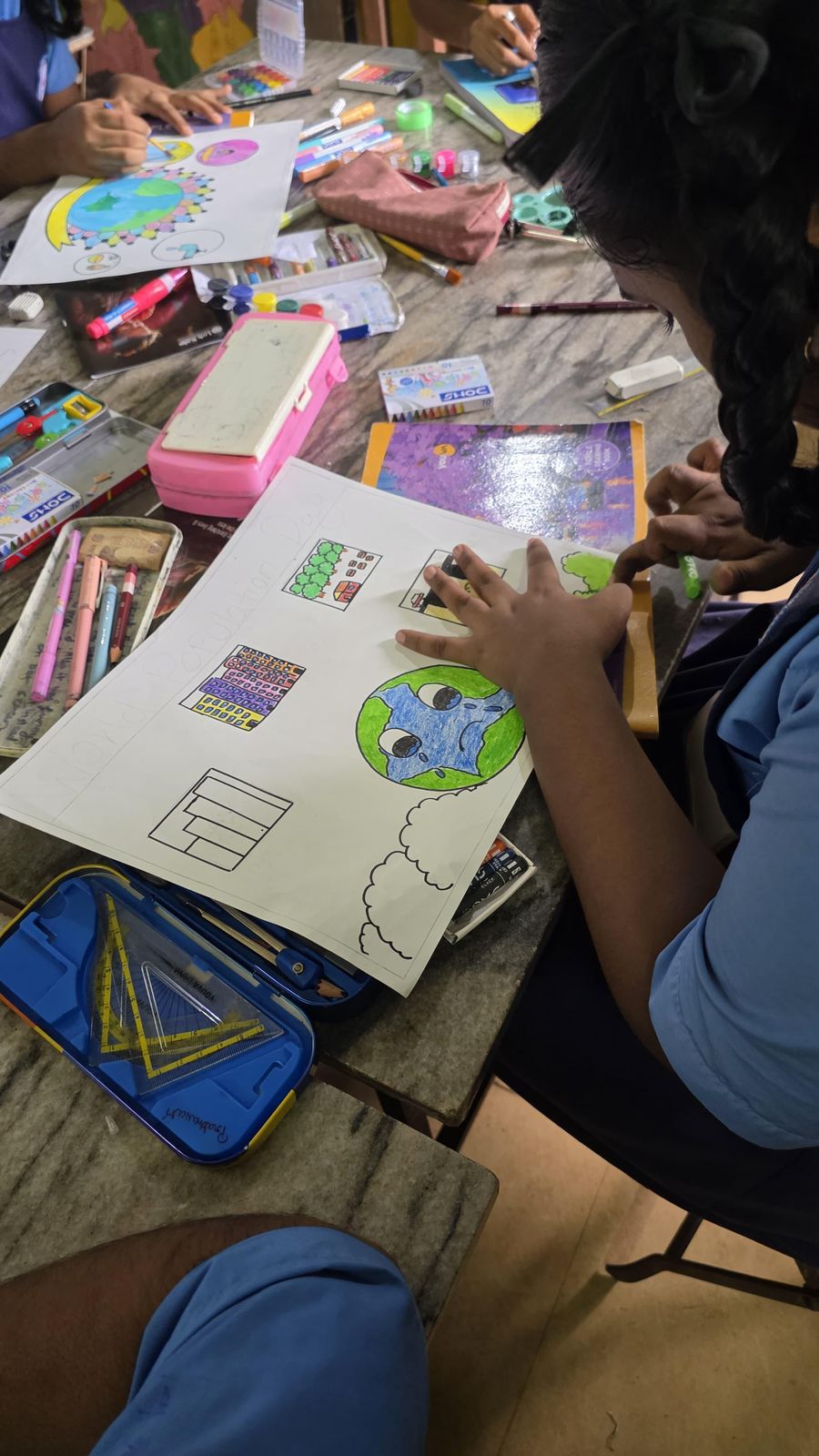 World Population Day 2025 Lokkalp Foundation Organizes Drawing Competition in Goa-7