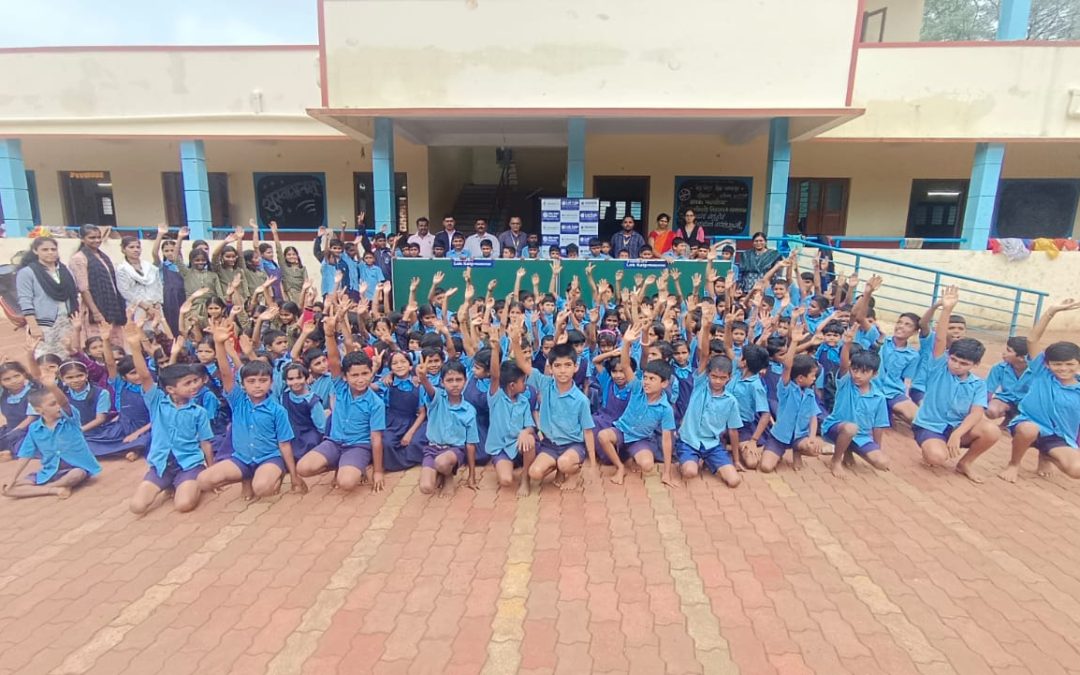 Lok Kalp Foundation Donates Green Boards and Whiteboard Study Tables to MHPS Bailur School