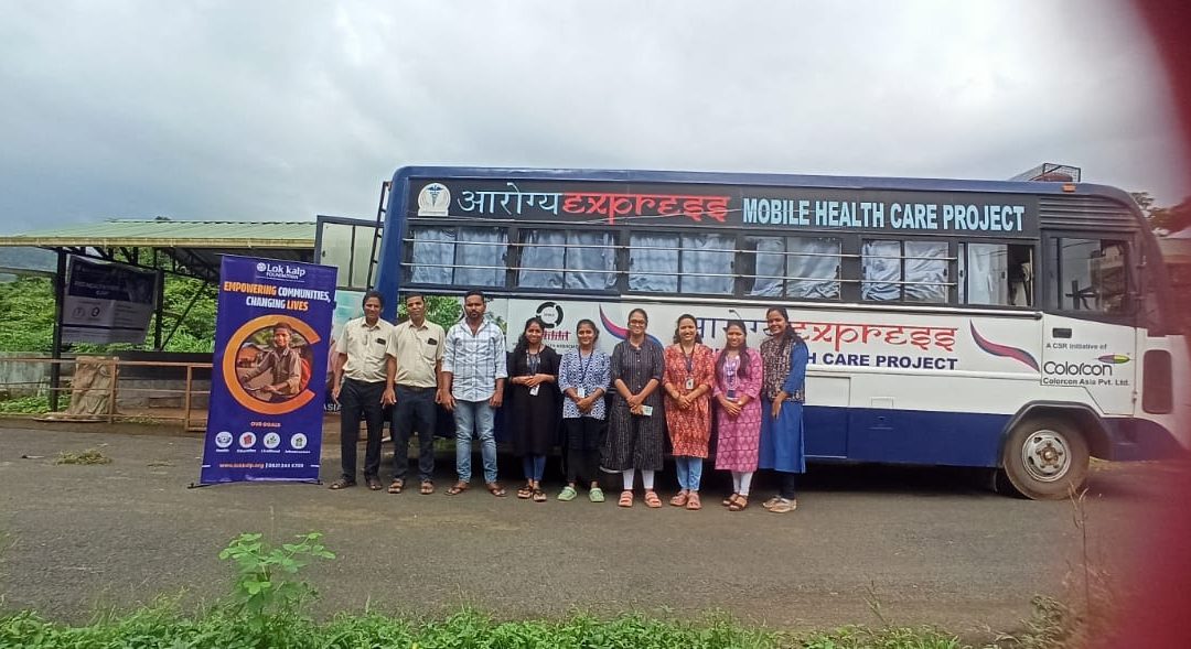 Lokkalp Foundation CSR wing of lokmanya multipurpose coop society ltd. Organizes free Dental and General Health Check-Up Camp at Manguirish Vidyalaya, Arabo Dhargal