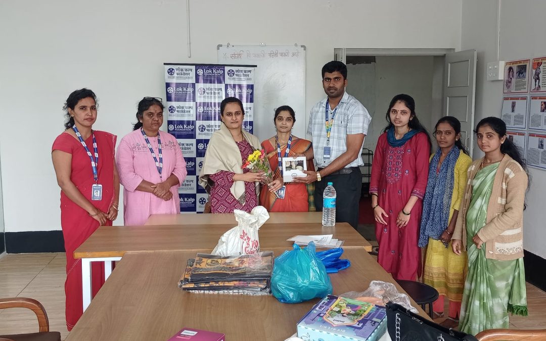 Lok Kalp Foundation Conducts Cloth Bag & Diya Painting Training for Women from 32 Adopted Villages
