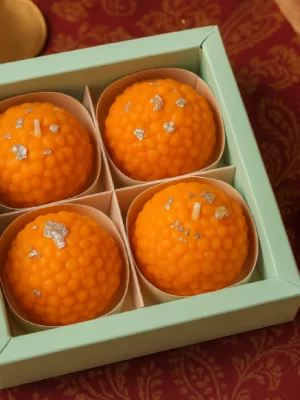 Boondi Ladoo Candle