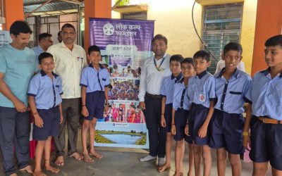 Lok Kalp Foundation Organizes Free Eye Check-Up Camp for Zilla Parishad School Students in Nandgaon, Kolhapur