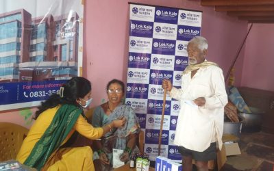 Lok Kalp Foundation & Centracare Hospital Belgaum Conduct Free General Health Camp at Olmani Village