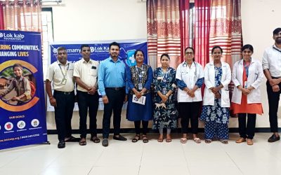 Lokkalp Foundation Organizes Free Health Camp for Verna Villagers in Collaboration with VHAG