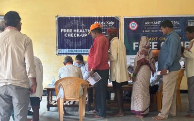 Lok Kalp Foundation and Arihant Hospital Successfully Conduct Free General Health Camp at Chapgaon Village, Khanapur
