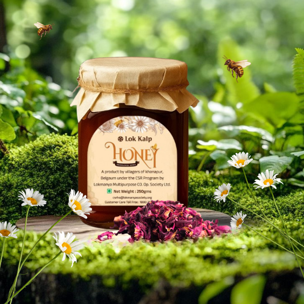 Organic Gulkand Honey