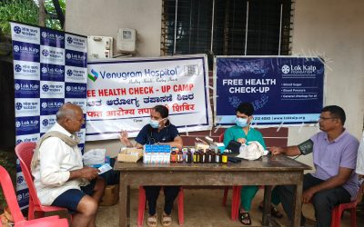 Lok Kalp Foundation and Venugram Hospital Successfully Conduct Free General Health Camp at Daroli Village