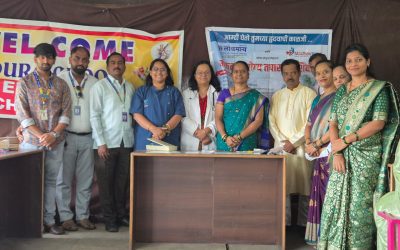 Lok Kalp Foundation Organizes Free helth Check-Up Camp for Royal English medium School Students in uchgaon, Kolhapur