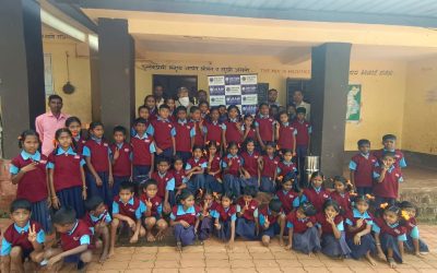 Lok Kalp Foundation Donates Sweaters to Students of MHPS School, Habbanhatti