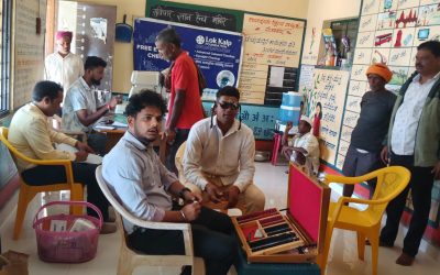 Lok Kalp Foundation & Netradarshan Super Speciality Eye Hospital Successfully Conduct Free Eye Camp at Golyali Village