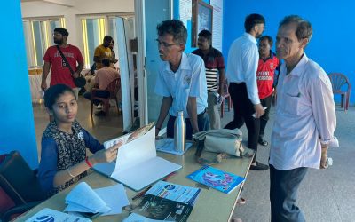 Lok Kalp Foundation Brings Vital Healthcare Services to sankhalim Village through Free Eye, General and dental Check-up Camps