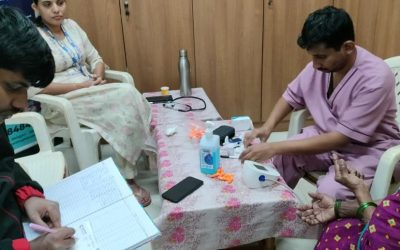 Free BP/Sugar Check-Up Camp conducted by Lok Kalp Foundation under CSR initiative