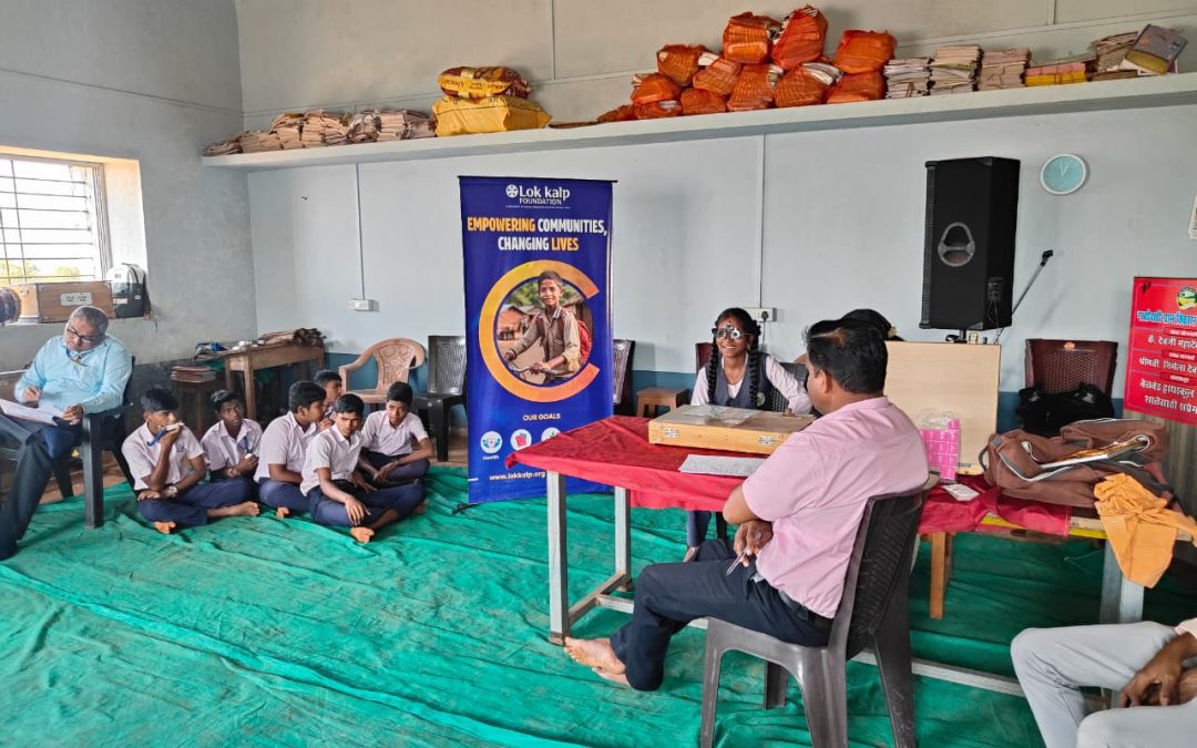 Free Eye Check – Up Camp conducted by Lok Kalp Foundation under CSR initiative