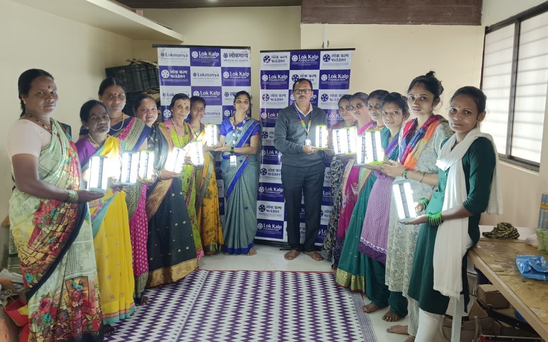 Lok Kalp Foundation Donates Solar Lamps to Needy Villagers