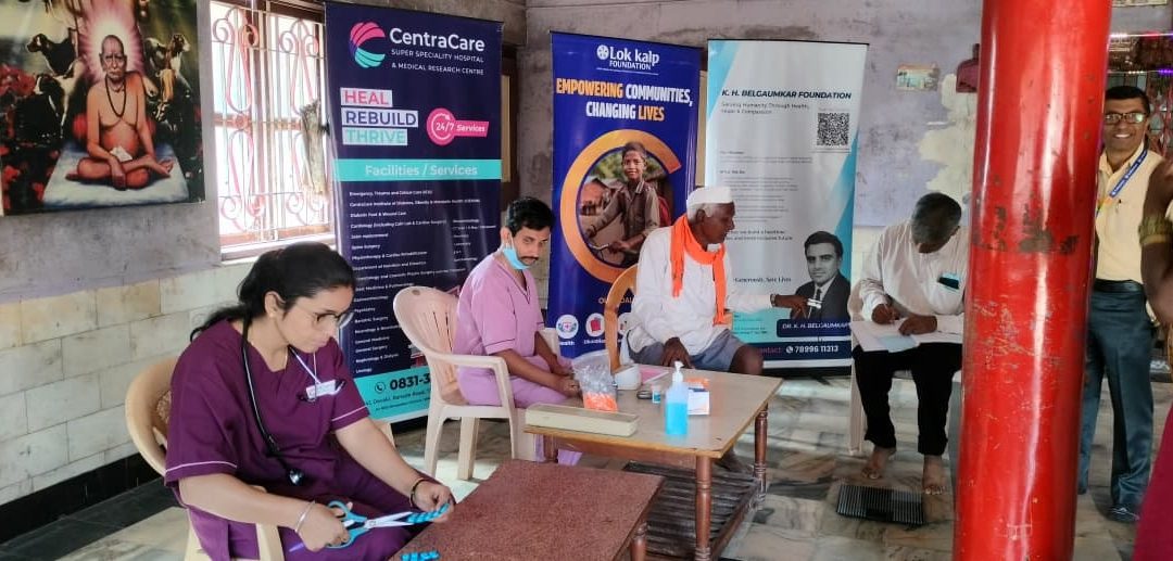 Free BP/Sugar  Check – Up Camp conducted by Lok Kalp Foundation under CSR initiative
