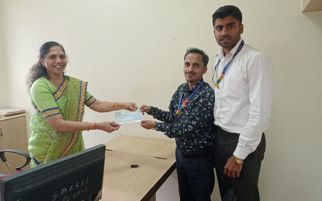 Lok Kalp Foundation is delighted to announce that it has received a generous donation of ₹12 lakhs from Shree Mahila Credit Souhardha Sahakari Sangh Niyamit