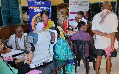 Free Eye Check – Up Camp conducted by Lok Kalp Foundation under CSR initiative