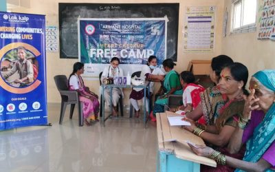 Free BP/Sugar Check – Up Camp conducted by Lok Kalp Foundation under CSR initiative