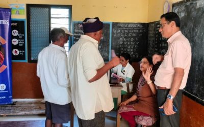 Lok Kalp Foundation Donates Free Spectacles to Villagers of Bhamanwadi