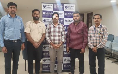 Dr. Agarwals Eye Hospital and Lokkalp, has successfully conducted a free cataract operation for a patient from Maan Village