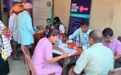 Free BP/Sugar Check – Up Camp conducted by Lok Kalp Foundation under CSR initiative