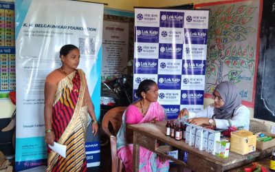 Lok Kalp Foundation & Centracare Superspeciality Hospital Conduct Free General Health Camp at Gawali Village