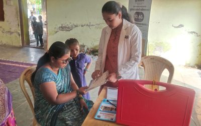 Lok Kalp Foundation Organizes Free Eye Check-up Camp in Dari, Nashik.