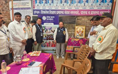 Lok Kalp Foundation donated a water purification device to Nartawade High School