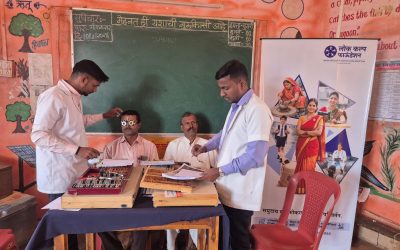 Lok Kalp Foundation Organizes Free Eye Check-Up Camp for Village people at Date Tahasil Chandgad Kolhapur